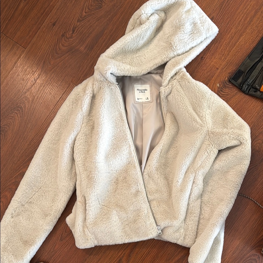 Plush Zip-Up Hoodie